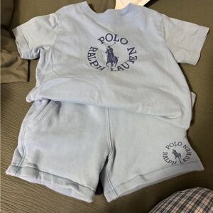 Polo by Ralph Lauren Light Blue Kids Matching Set